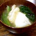 pumilala's cooksnap of when they made ＊朝食に＊ほうれん草と卵の味噌汁＊.