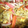 hiaruron's cooksnap of when they made プーパッポンカリー★カニカマのカレー炒め.