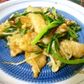 まな竜's cooksnap of when they made 春菊と豚肉の✿オイスター炒め✿.