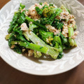 かわゆう1211's cooksnap of when they made 簡単！菜の花とサーモンの和え物.