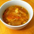 Yumilou's cooksnap of when they made サンラータン風スープ.