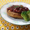 kururin18's cooksnap of when they made ハンバーグ♪きのこの赤ワインソース.