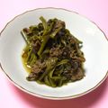 ＭＯＭＯちゃん's cooksnap of when they made わらびと牛肉の炒め煮.