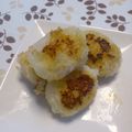 小さなくじら's cooksnap of when they made こんがり焼きおにぎり.