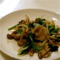 いちかお's cooksnap of when they made 小松菜と豚バラのオイスターソース炒め.
