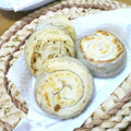 ao▼'s cooksnap of when they made くるくる巻いてね♪小豆と胡桃のおやき.