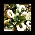 totttty's cooksnap of when they made わかめ☆きゅうり☆ちくわのサラダ.