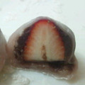maki710863's cooksnap of when they made こどもと作る♪　簡単『いちごだいふく』　.