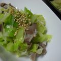 えいとさん's cooksnap of when they made 砂肝とキャベツのおつまみ.