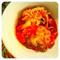salymama's cooksnap of when they made 絶賛！豚のトマト煮.