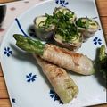 ＴＯＭＯＷＡＴ's cooksnap of when they made アスパラの豚肉巻き.