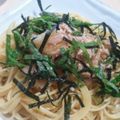 桐島レイン's cooksnap of when they made ヘルシー美味しい！ツナおろしポン酢パスタ.