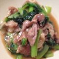 ガッツキ虫's cooksnap of when they made 豚と小松菜のオイ☆チー炒め.