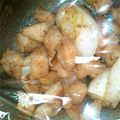 チャギントントン's cooksnap of when they made 鶏三角と長ネギの七味唐辛子風味.