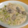 pheobee's cooksnap of when they made 簡単！牡蠣とブロッコリーのオイルパスタ.