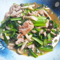 Kami雪's cooksnap of when they made 豚肉と小松菜の甘辛炒め.
