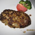 まこ’cooking's cooksnap of when they made 超熟de簡単ソースnoハンバーグサンド♪.