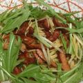 コチーチー☆'s cooksnap of when they made 焼豚と水菜のパスタ.