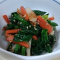 コロロン's cooksnap of when they made ほうれん草の胡麻和え.