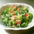 なりとママ's cooksnap of when they made ブロッコリーとほうれん草の白和え.