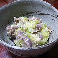 jimm's cooksnap of when they made 砂肝のネギソース和え.