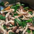 わかもぐ's cooksnap of when they made 5分レシピ　きのことニラの醬油さっと煮.