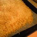 なちゅ＊゜'s cooksnap of when they made 簡単☆オーブンで揚げ物用パン粉.