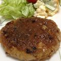 刀匠ももこ's cooksnap of when they made 塩糀昆布のハンバーグ.