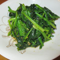 daikanon's cooksnap of when they made 簡単！！　ほうれん草！！　激ウマ炒め！！.