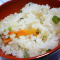 けのれん's cooksnap of when they made 生姜の炊き込みご飯.