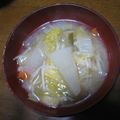 orange_boo's cooksnap of when they made ずぼら！？　具だくさん味噌汁.