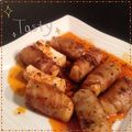 なぴお's cooksnap of when they made 島豆腐の豚肉巻き.