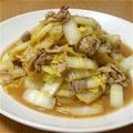 yukky0717's cooksnap of when they made 簡単♪白菜と豚肉のニンニク味噌炒め.