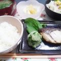 こゆこまこゆ's cooksnap of when they made 夏にさっぱり☆鰤塩焼き☆薬味おろし.