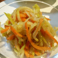 しんこんもんちゃん's cooksnap of when they made ♪大根と人参のさっぱりゴマゴマさらだ♪.