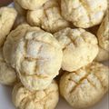 さんてぃ's cooksnap of when they made HMでメロンパン風クッキー.