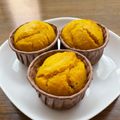 ✿ykyk✿'s cooksnap of when they made 可愛い　簡単　ホケミでかぼちゃマフィン.