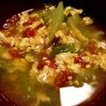 ありぴ～'s cooksnap of when they made トマトレタス卵の塩中華スープ。.