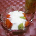 kemeta's cooksnap of when they made トマトとキウイの糀ジャムヨーグルト.