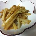 sfcc's cooksnap of when they made 簡単おいしい☆ウドのきんぴら.