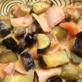 liarra's cooksnap of when they made なすとトマトのチーズ炒め.