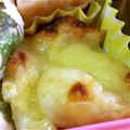 ☆まほほ☆'s cooksnap of when they made お弁当に☆竹輪のマヨソースグラタン.