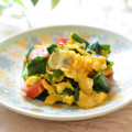さとみわ's cooksnap of when they made ニラの卵とじ★.