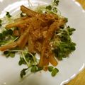 せつみか's cooksnap of when they made 塩麹さんでウドのおかか炒め.