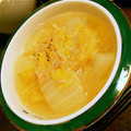 お料理上手〜♪'s cooksnap of when they made 白菜とツナの簡単とろとろスープ.