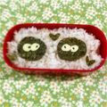 ようっちょ's cooksnap of when they made 簡単まっくろくろすけのお弁当（キャラ弁）.