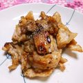 シャンプーハット's cooksnap of when they made お弁当に☆豚コマの照り焼き.