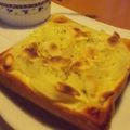 ポコバナナ's cooksnap of when they made ＊玉葱満喫＊　ガーリック風味トースト.