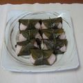 はちきんかつお's cooksnap of when they made ほんのりさくら色★桜餅.