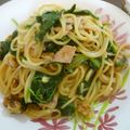 ＊サラーム＊'s cooksnap of when they made ざくざく胡桃とほうれん草のパスタ.